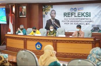 2 Tahun Menjabat Sebagai Rektor Unila, Ini Yang di Capai Prof Karomani